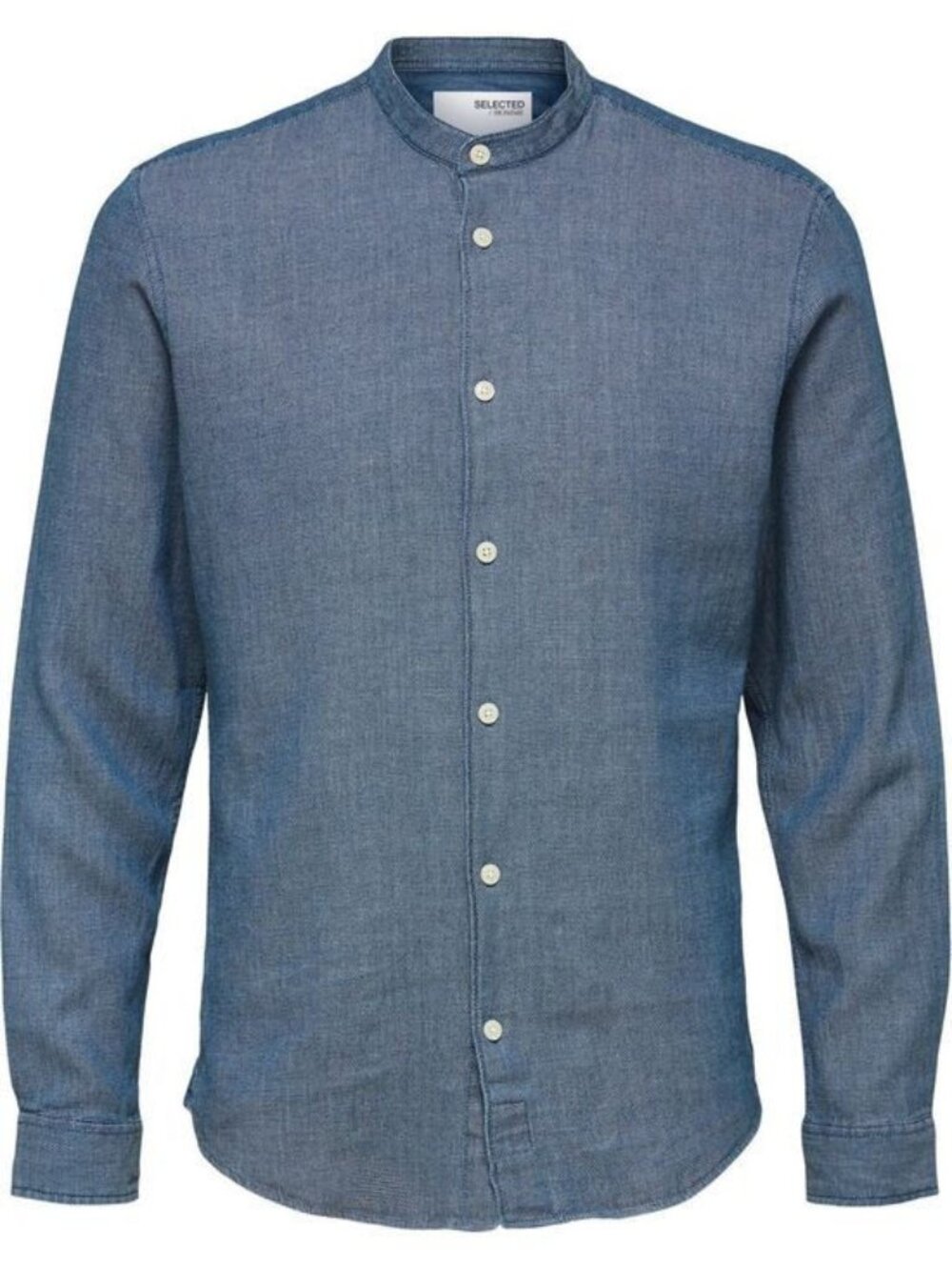 Selected Homme Navy Denim Shirt